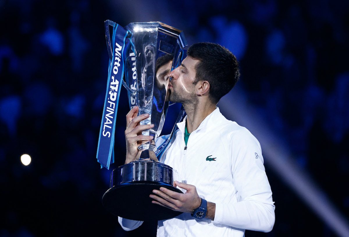 No ‘end zone’ for Djokovic after claiming record-equalling ATP Finals crown