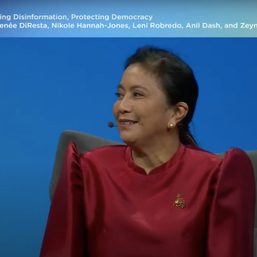 Robredo: Influence operations destroyed common baselines of fact