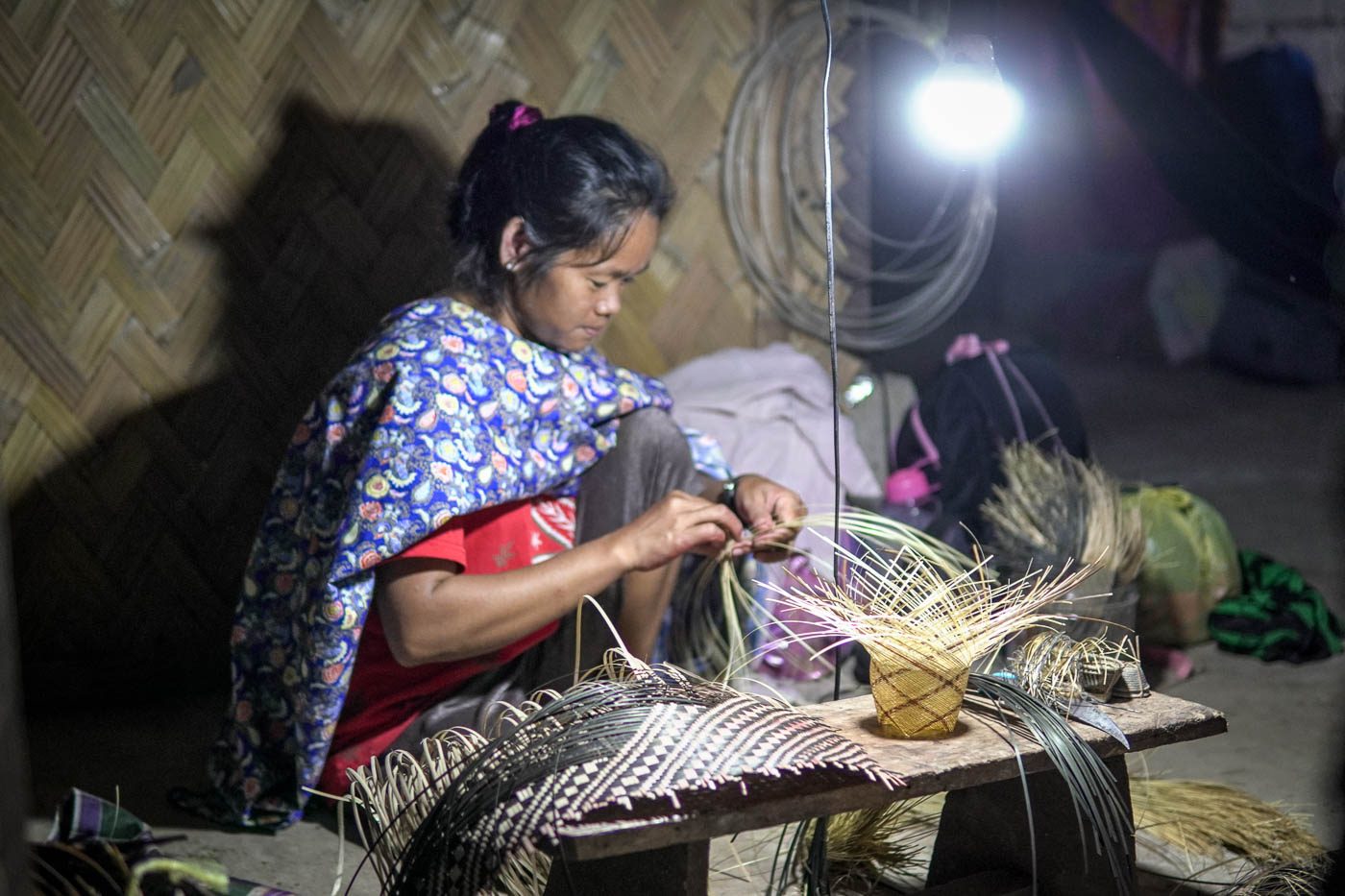Solar empowers Pala’wan indigenous women to save basketry tradition, natural forest