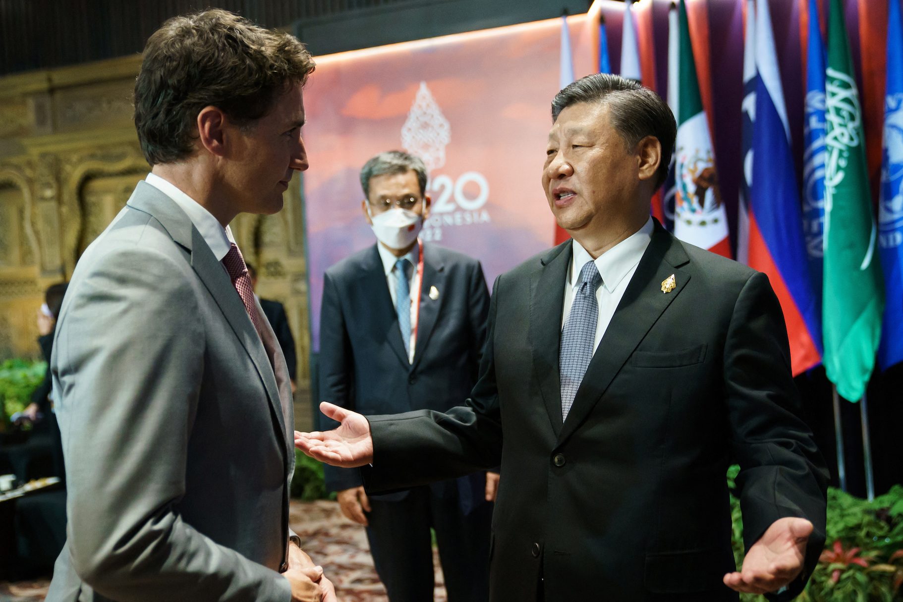 Beijing says testy Xi-Trudeau exchange sparked by leak to media