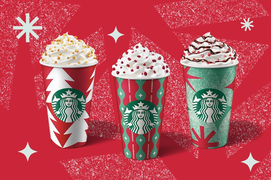 Christmas is here! Starbucks’ Toffee Nut Crunch Latte, Peppermint Mocha are back