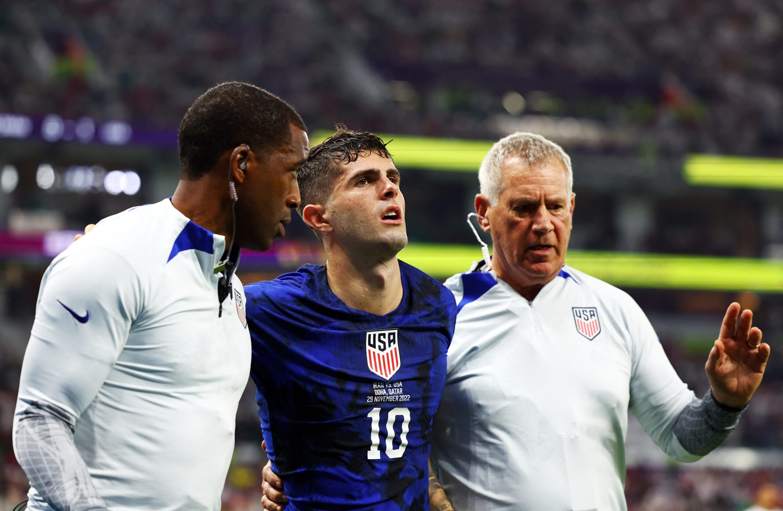 Wounded hero Pulisic lauded for getting US into last 16