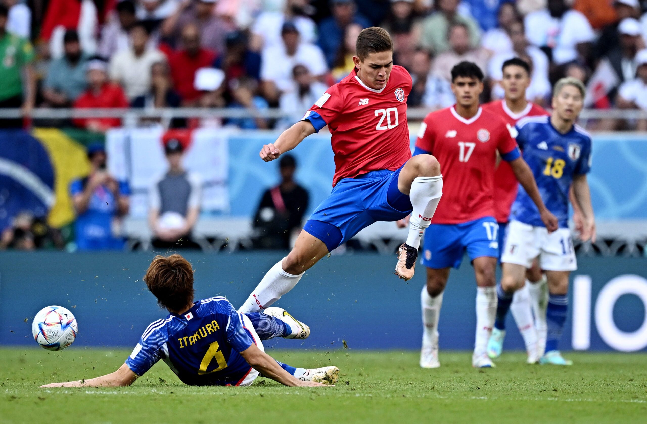 Costa Rica stuns Japan with late Fuller winner