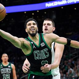 Celtics dump Nuggets to win 5th in a row