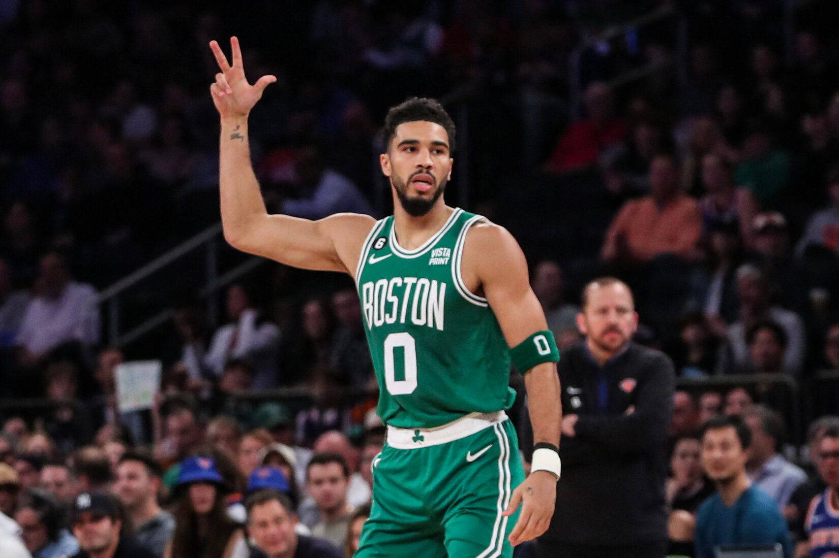 Celtics set team record with 27 treys