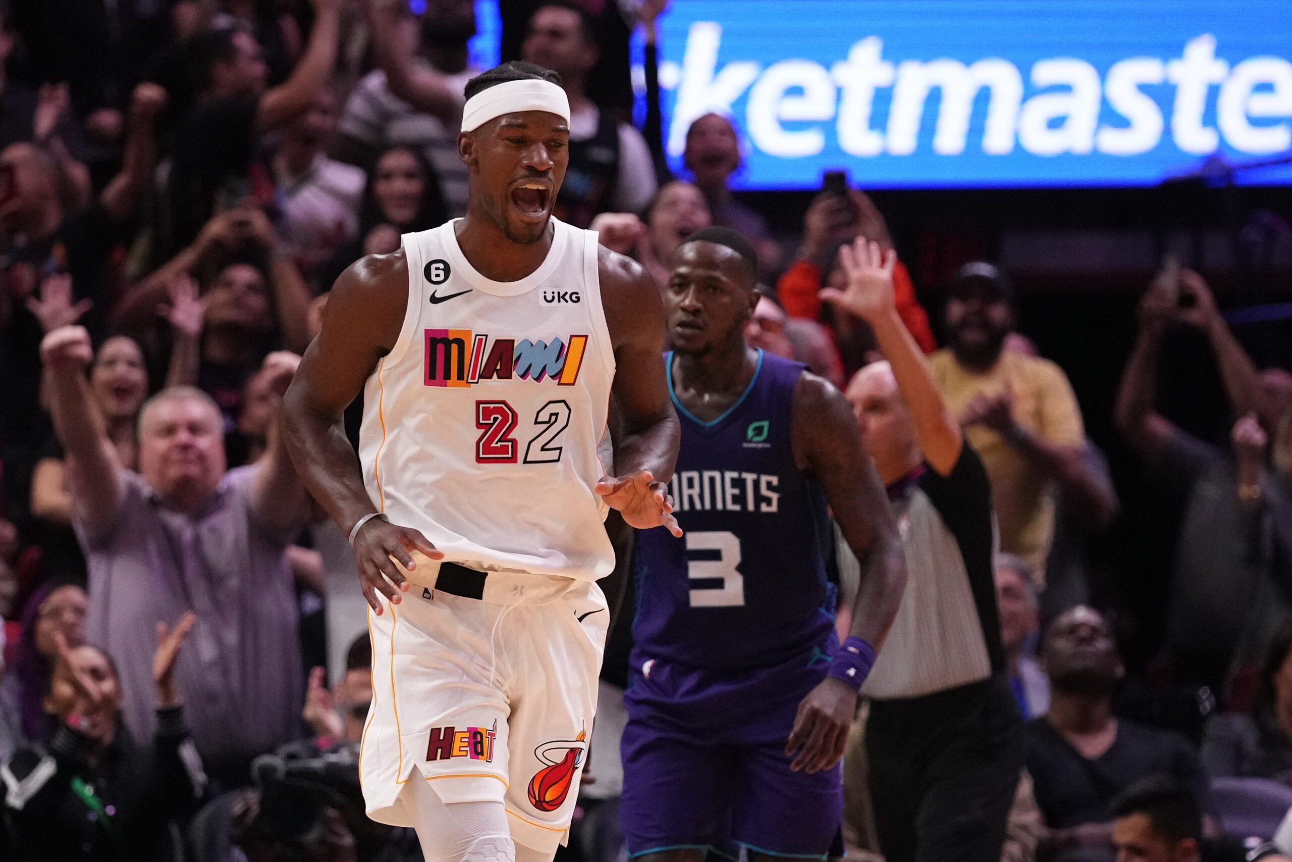 Heat hold off Hornets in OT behind Jimmy Butler’s big night