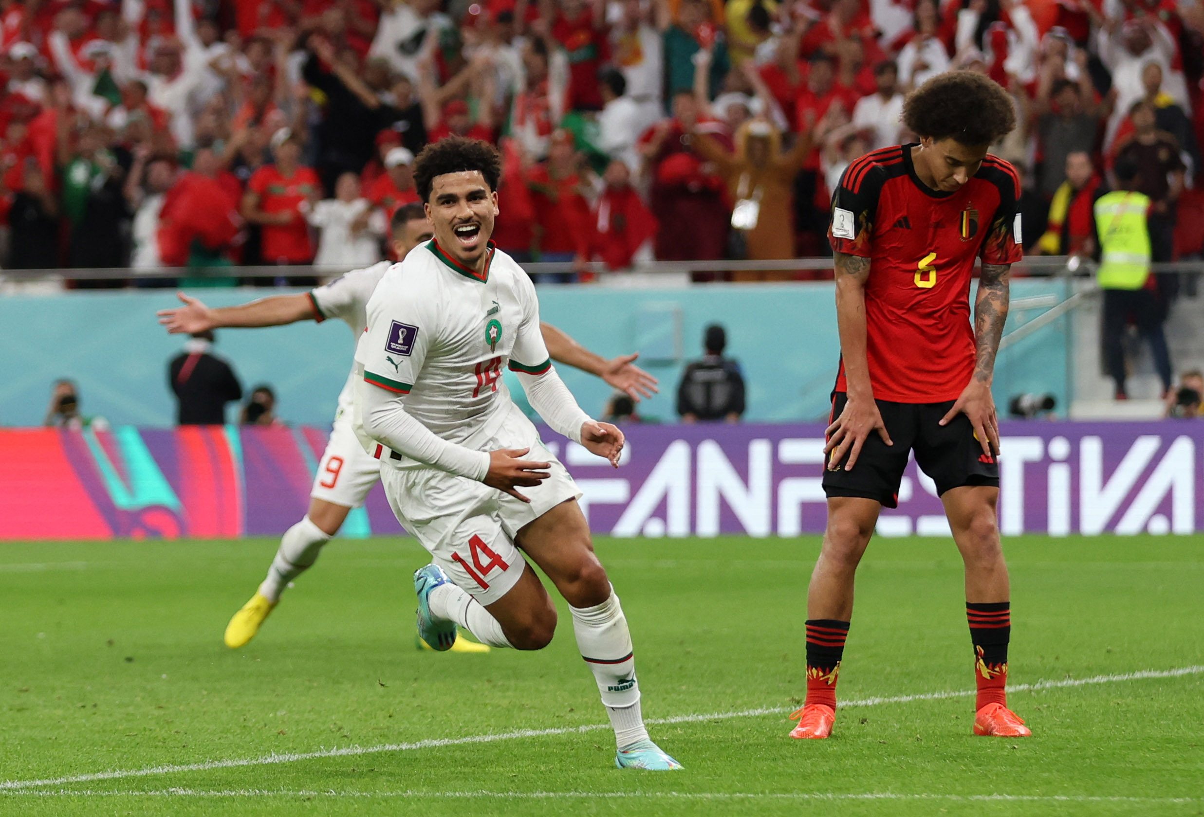 Morocco shocks Belgium to claim long-awaited World Cup win