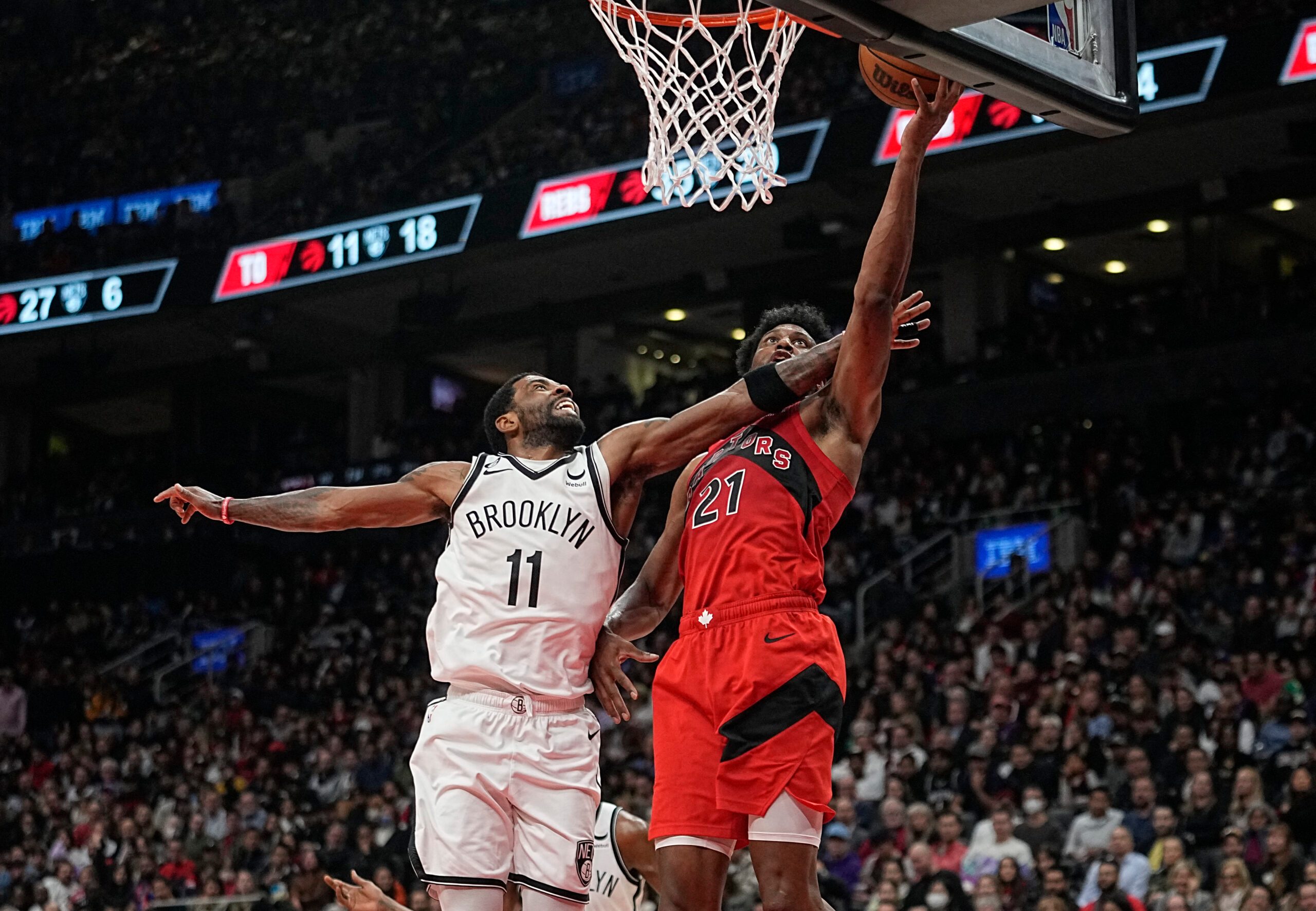 Kyrie Irving drops 29 as Nets stop depleted Raptors