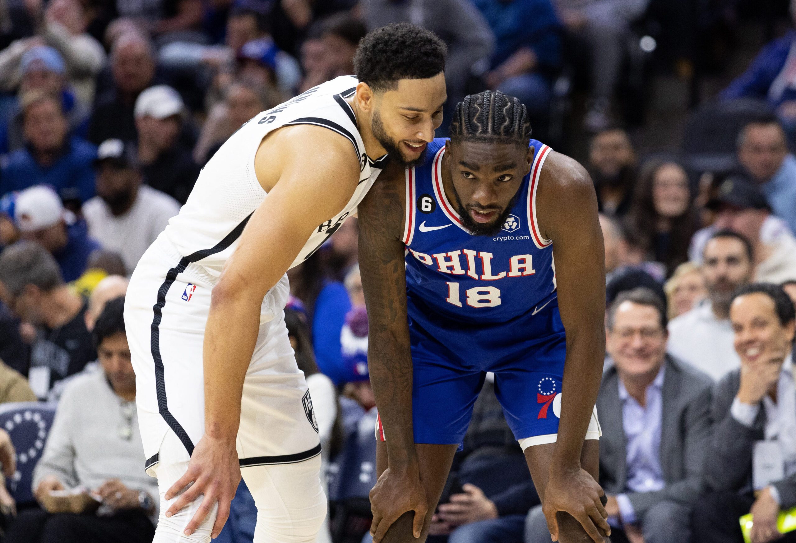 Simmons booed all night as shorthanded Sixers drub Nets