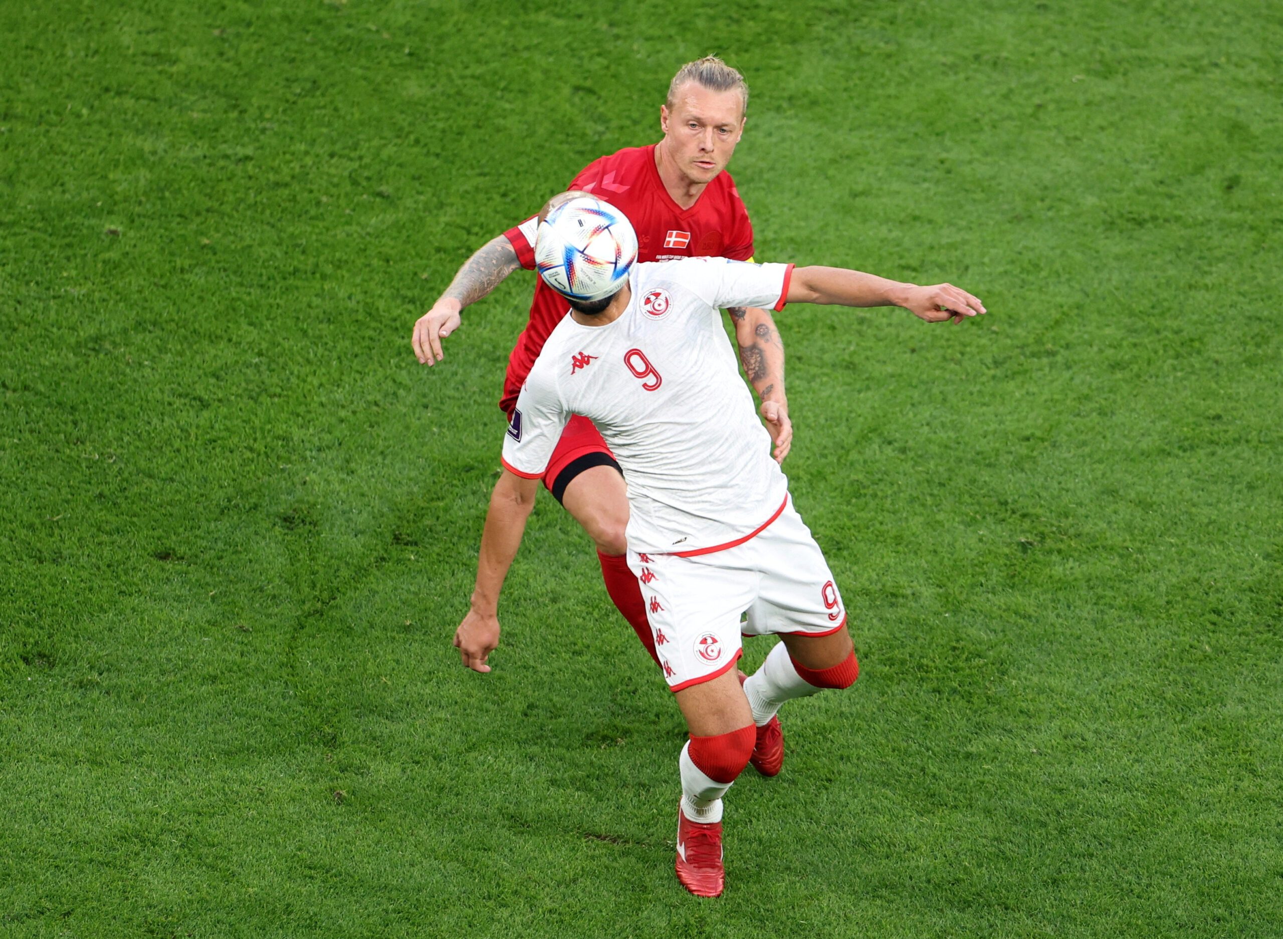 Tunisia coach got that sinking feeling with late VAR call against Denmark