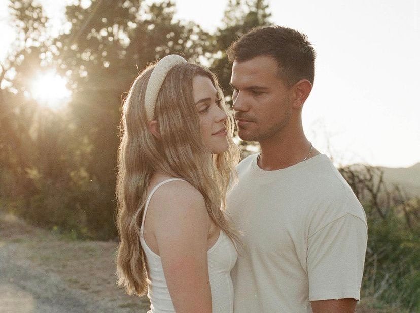 Taylor Lautner and Taylor Dome are married