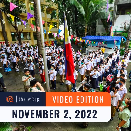 Public schools in PH back to full in-person classes | The wRap