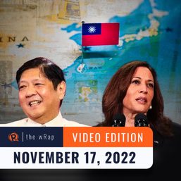 Marcos and Harris to discuss Taiwan tensions during visit | The wRap