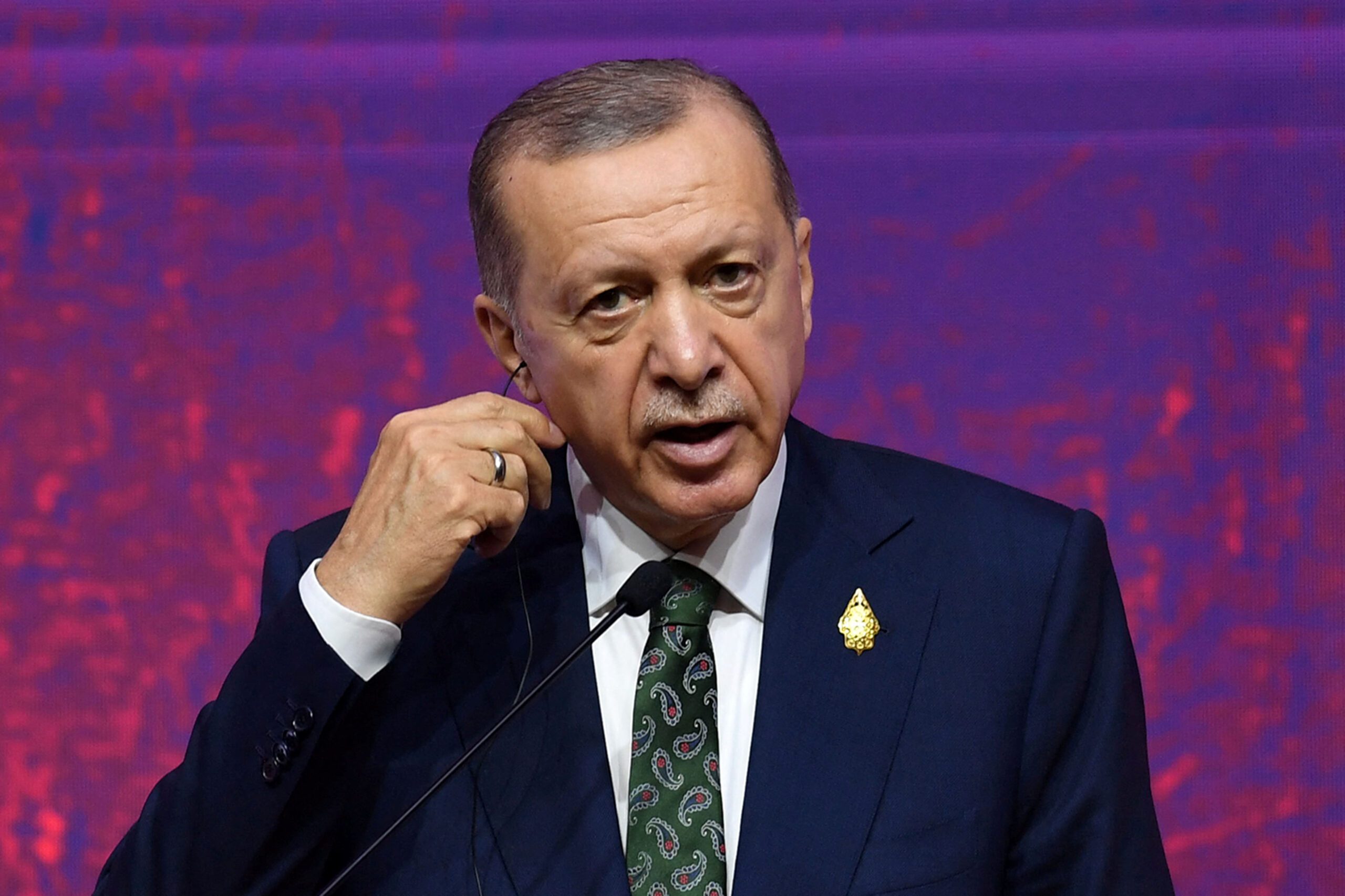 Erdogan, Putin discuss grain corridor, gas hub in phone call