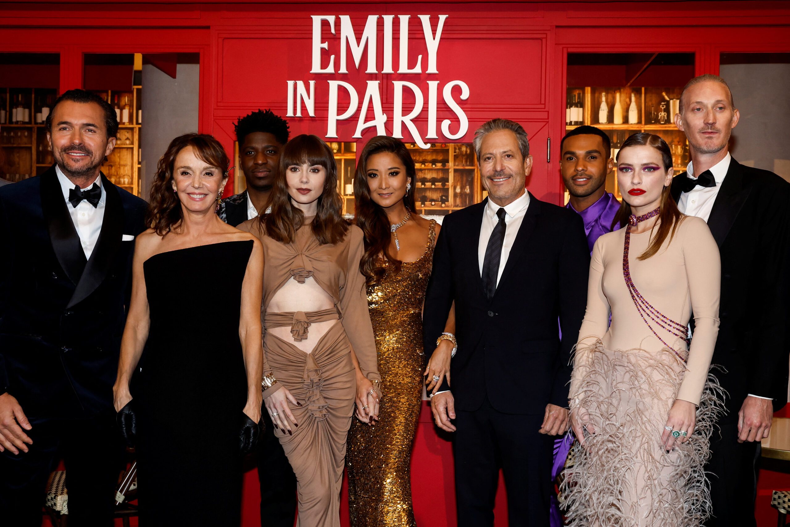 Netflix hit ‘Emily in Paris’ draws cast to French capital for global premiere