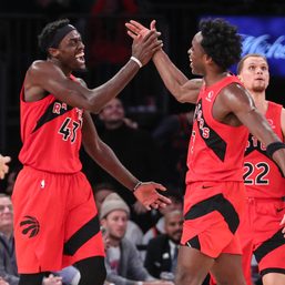 Raptors’ star trio score at least 25 apiece in close win over Cavaliers