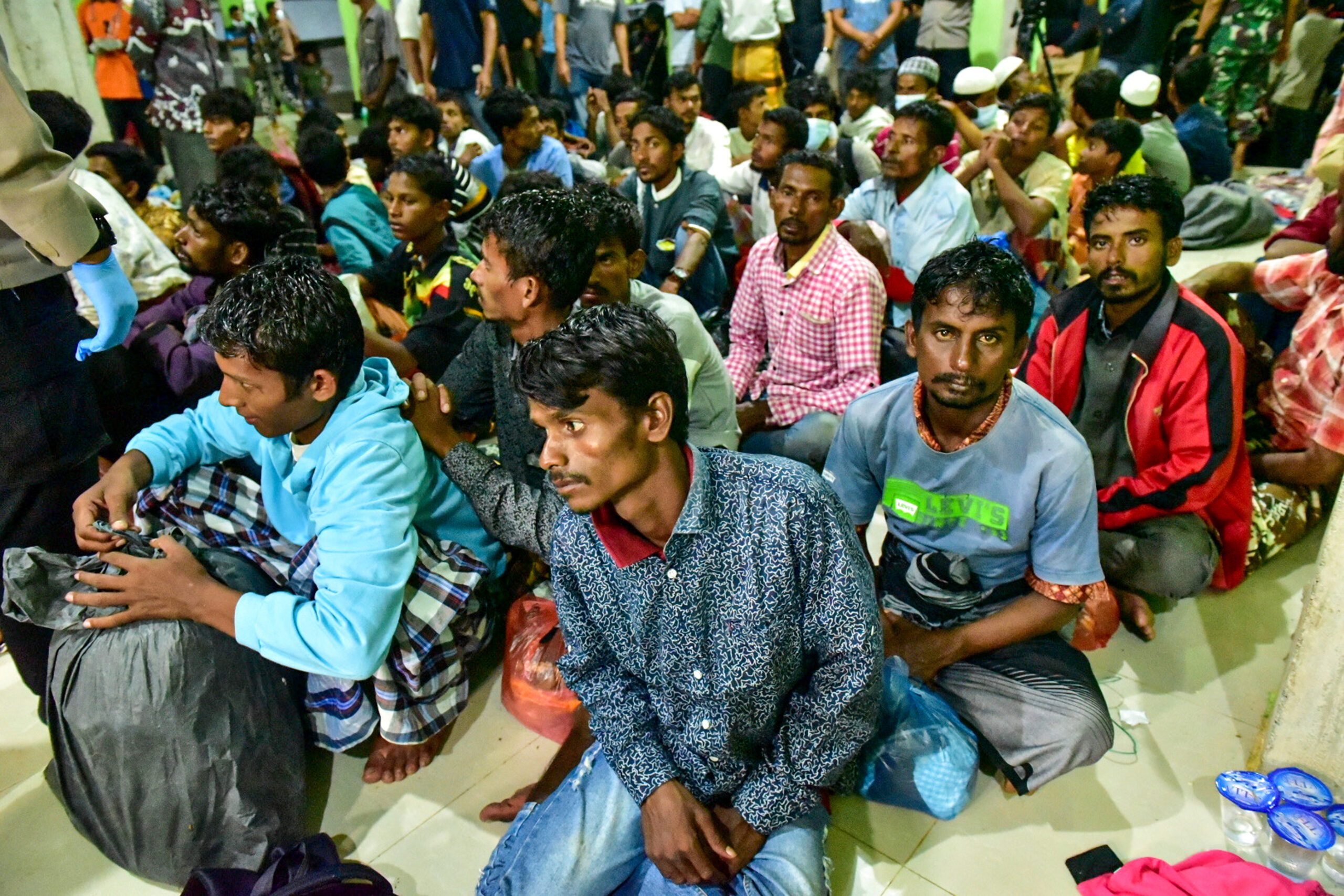 UN urges countries to help Rohingya at sea as hundreds land in Indonesia