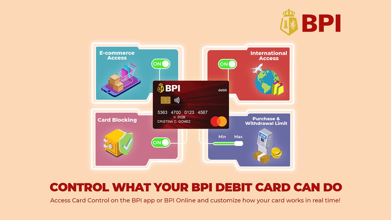 Own a BPI Debit Mastercard? These card control features give you more reasons to love it