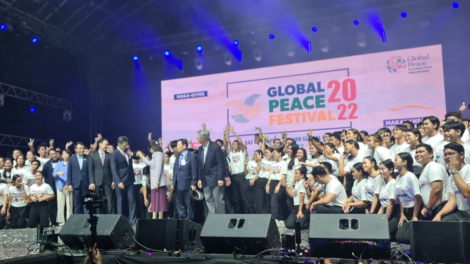Advocates attend Global Peace Festival 2022