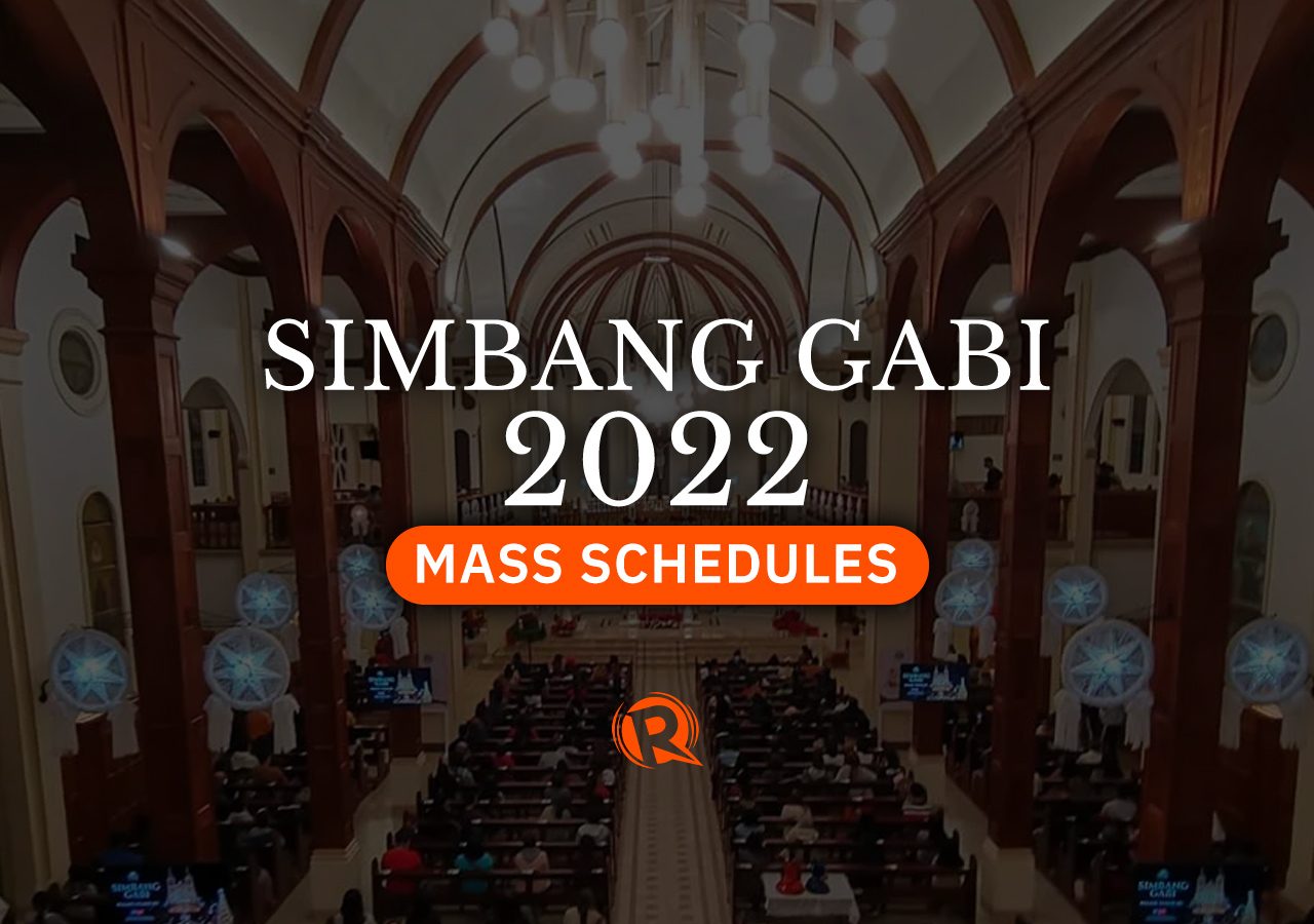 SCHEDULES: Simbang Gabi 2022