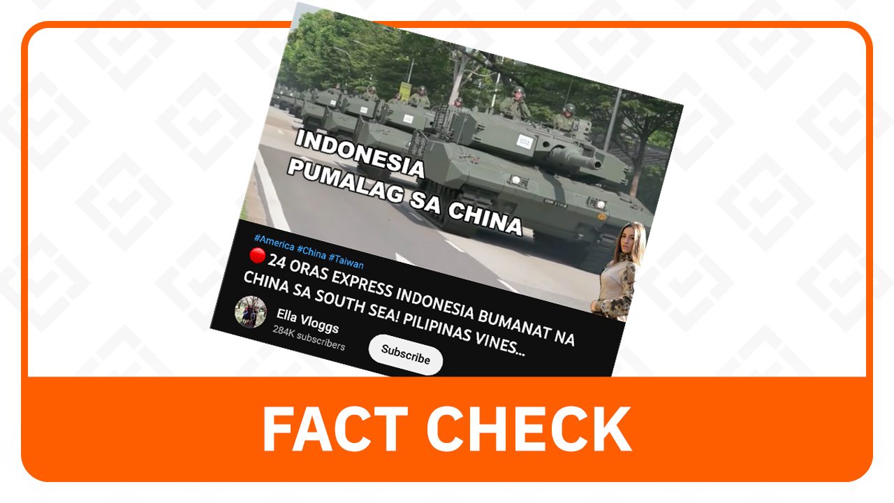 FACT CHECK: Footage shows tank column during Singapore National Day Parade