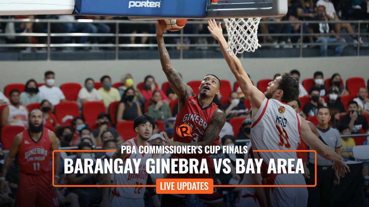 HIGHLIGHTS: Ginebra vs Bay Area, Game 1 – PBA Commissioner’s Cup finals 2022