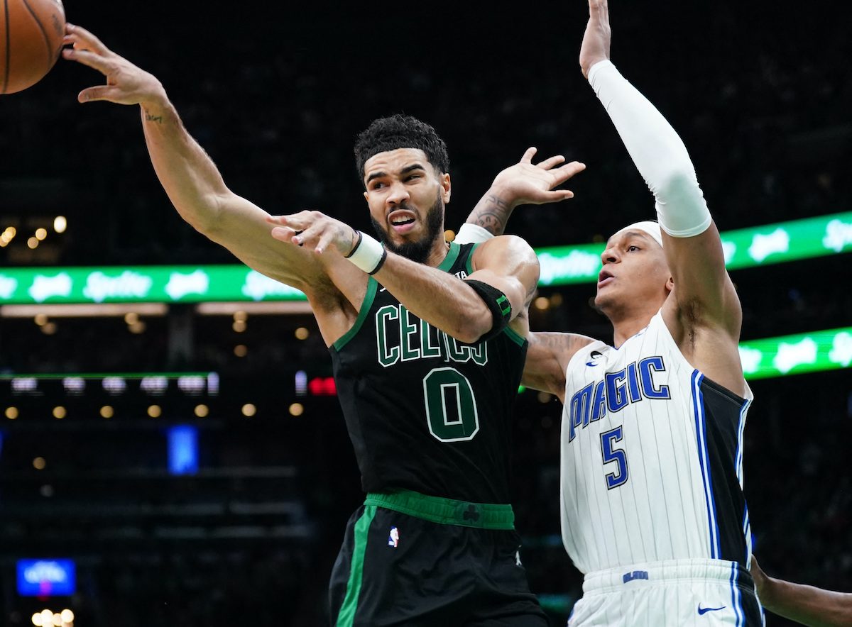 Magic stun NBA-leading Celtics for 5th straight win