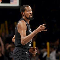 Kevin Durant guides Nets to tight win over Hawks