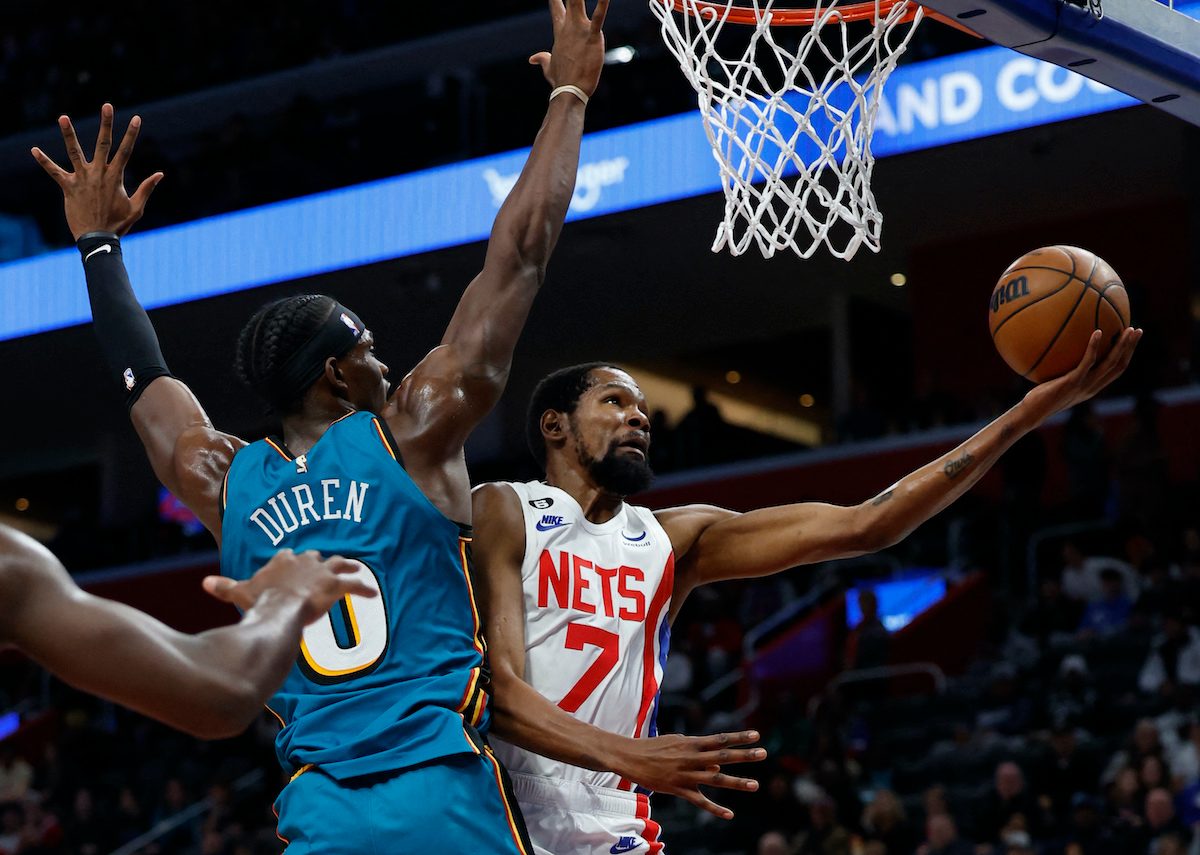 Kevin Durant drops 43 as red-hot Nets storm past Pistons