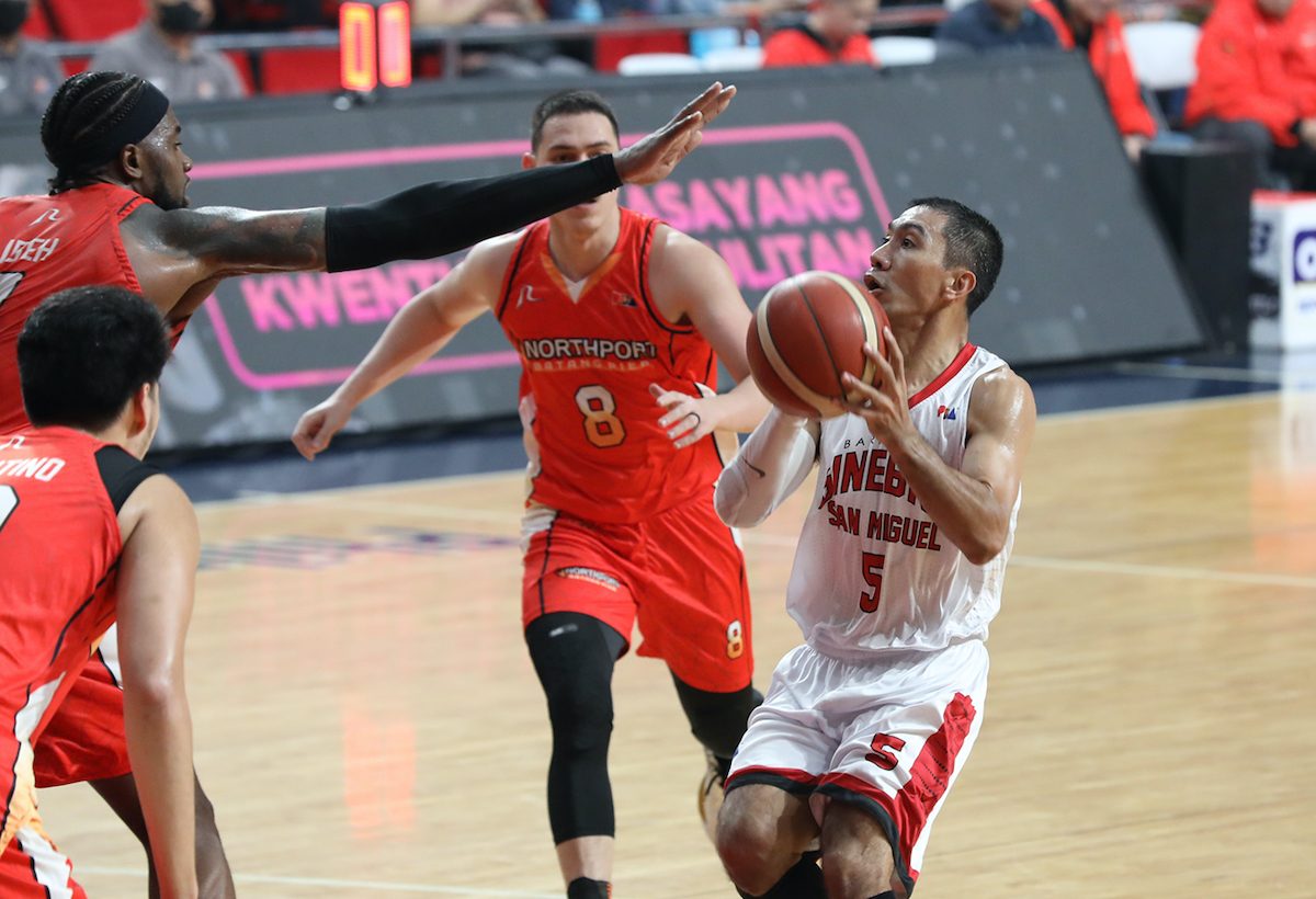 Tenorio moves up in 3-point list as Ginebra turns back NorthPort to reach semis