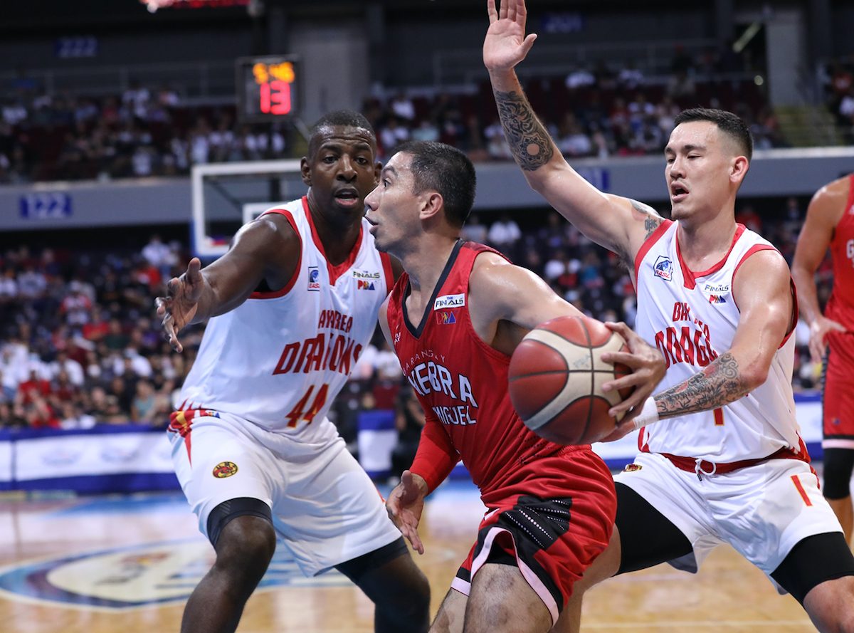 Tenorio, Ginebra deal Bay Area a Christmas Day beating to clinch Game 1