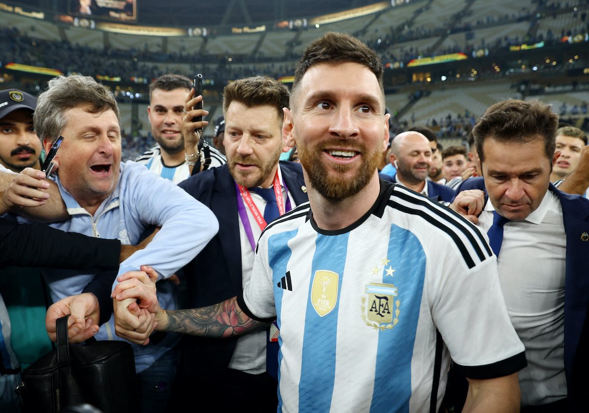 Jersey will be ready if Messi decides to play at next World Cup, says Scaloni