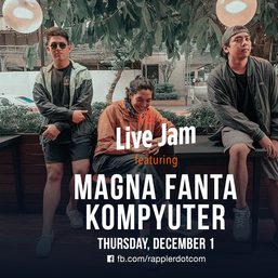 [WATCH] Rappler Live Jam: Magna Fanta Kompyuter