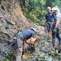 At least 1 dead, 3 missing in Mati City landslide