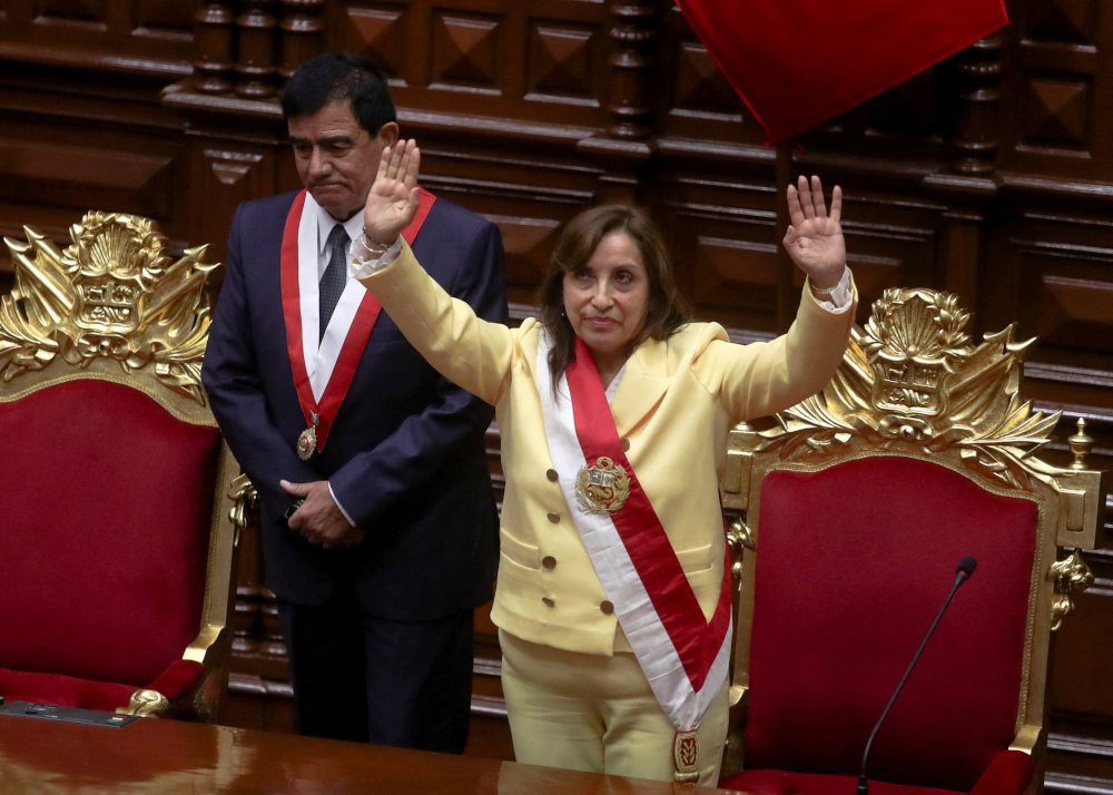 New Peru president sworn in after predecessor Castillo ousted