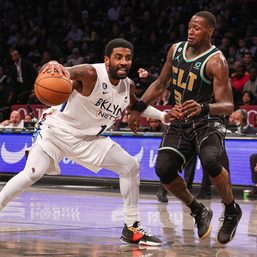 Kyie Irving, Nets fend off pesky Hornets