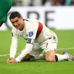 Tearful Ronaldo the lasting image of Portugal World Cup debacle