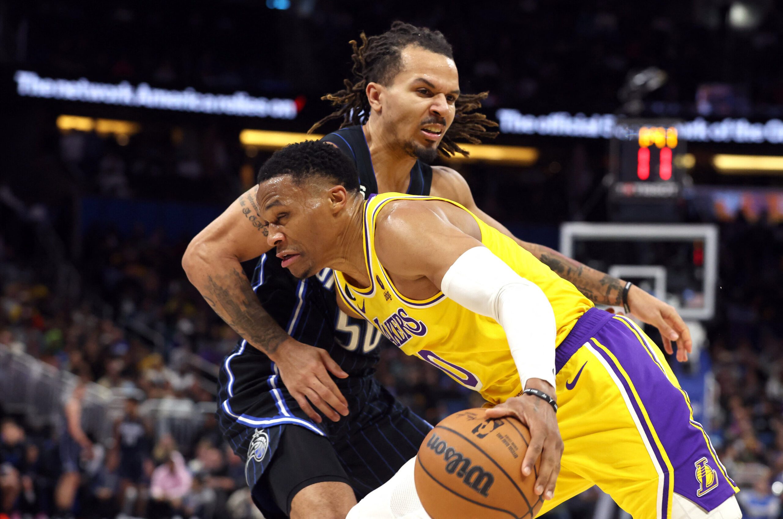 Lakers’ balanced attack too much for Magic to handle