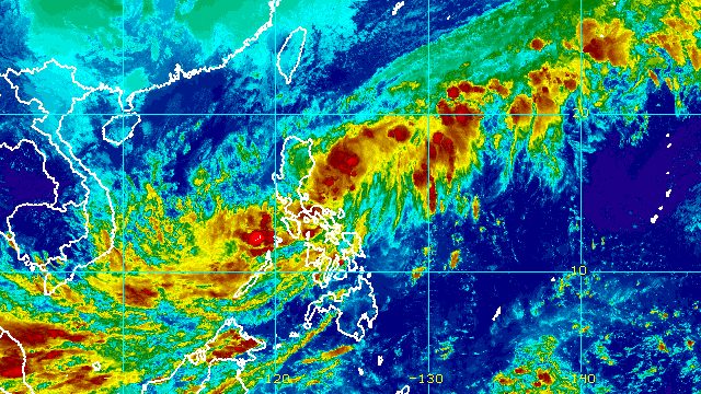 Tropical Depression Rosal maintains strength off Quezon