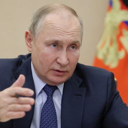 Putin acknowledges Russia’s war in Ukraine could be a long one