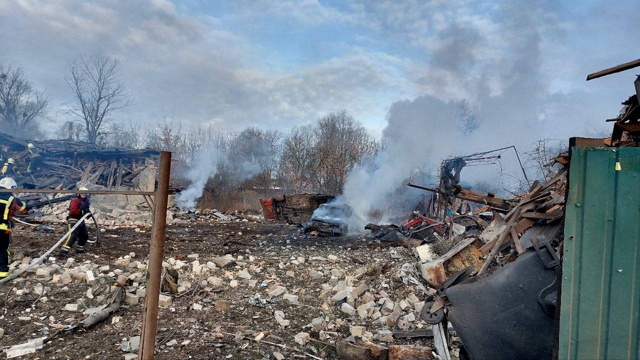 Russia fires barrage of missiles, Ukraine condemns ‘senseless barbarism’