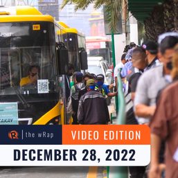 Free bus rides on EDSA end on December 31 | The wRap