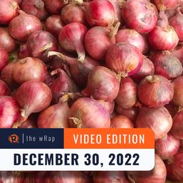 Red onion pricier as New Year approaches | The wRap