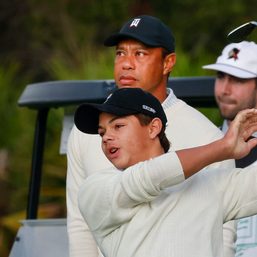 Tiger Woods says time with son priority over recovery from injury