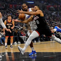 Leonard, Mann lead Clippers’ blowout over Jalen Green-less Rockets