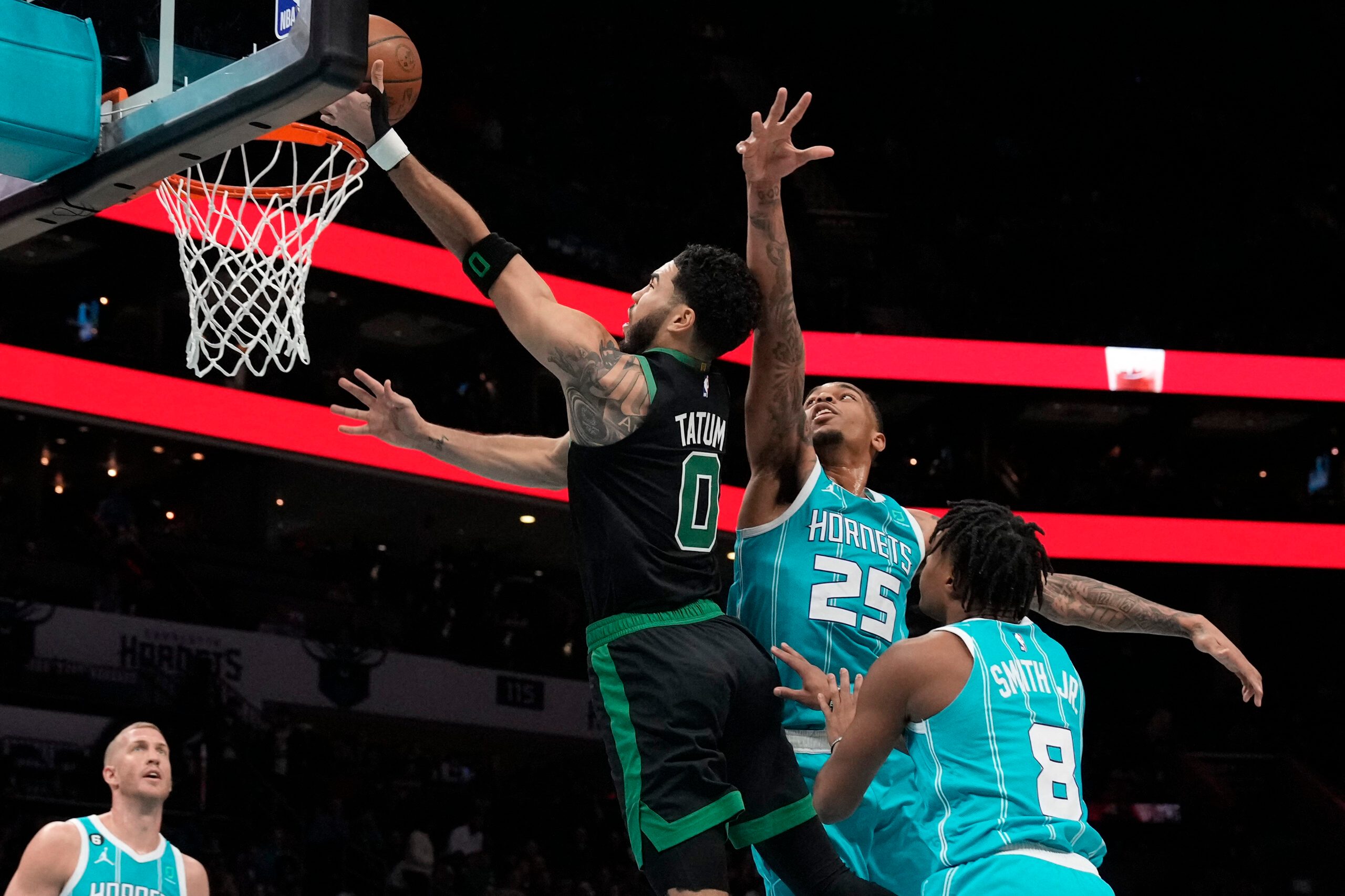 Jayson Tatum erupts for 51 as Celtics outgun Hornets