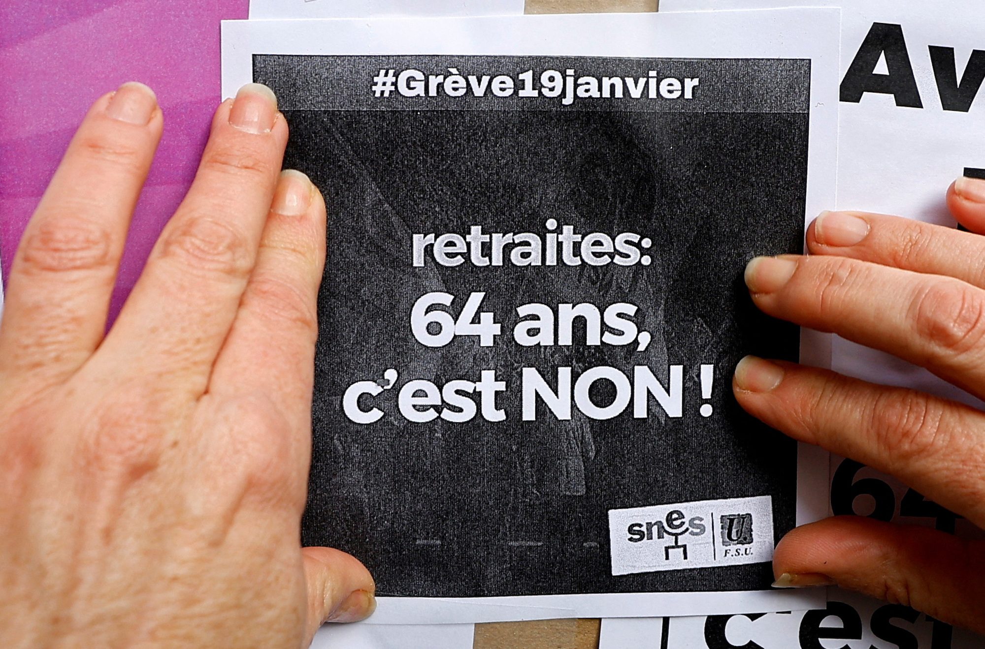 Nationwide strike in France against Macron’s pension reform