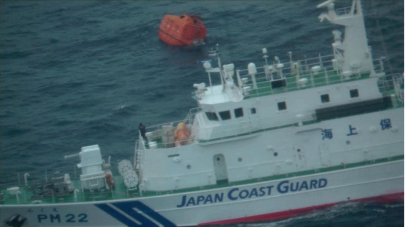 13 crew rescued after ship sinks off Japan, search on for 9 missing
