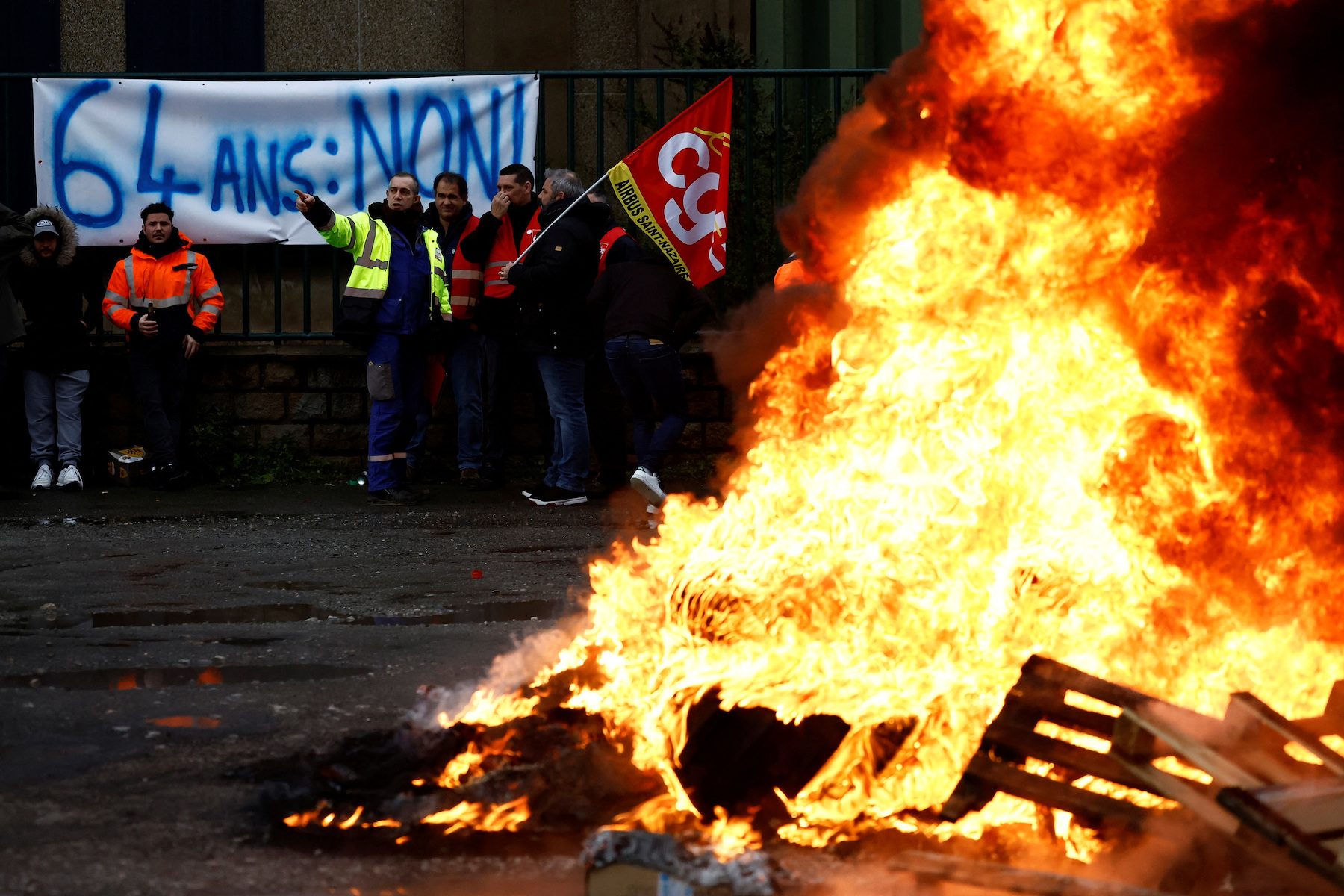 France braces for second nationwide strike against pension reform