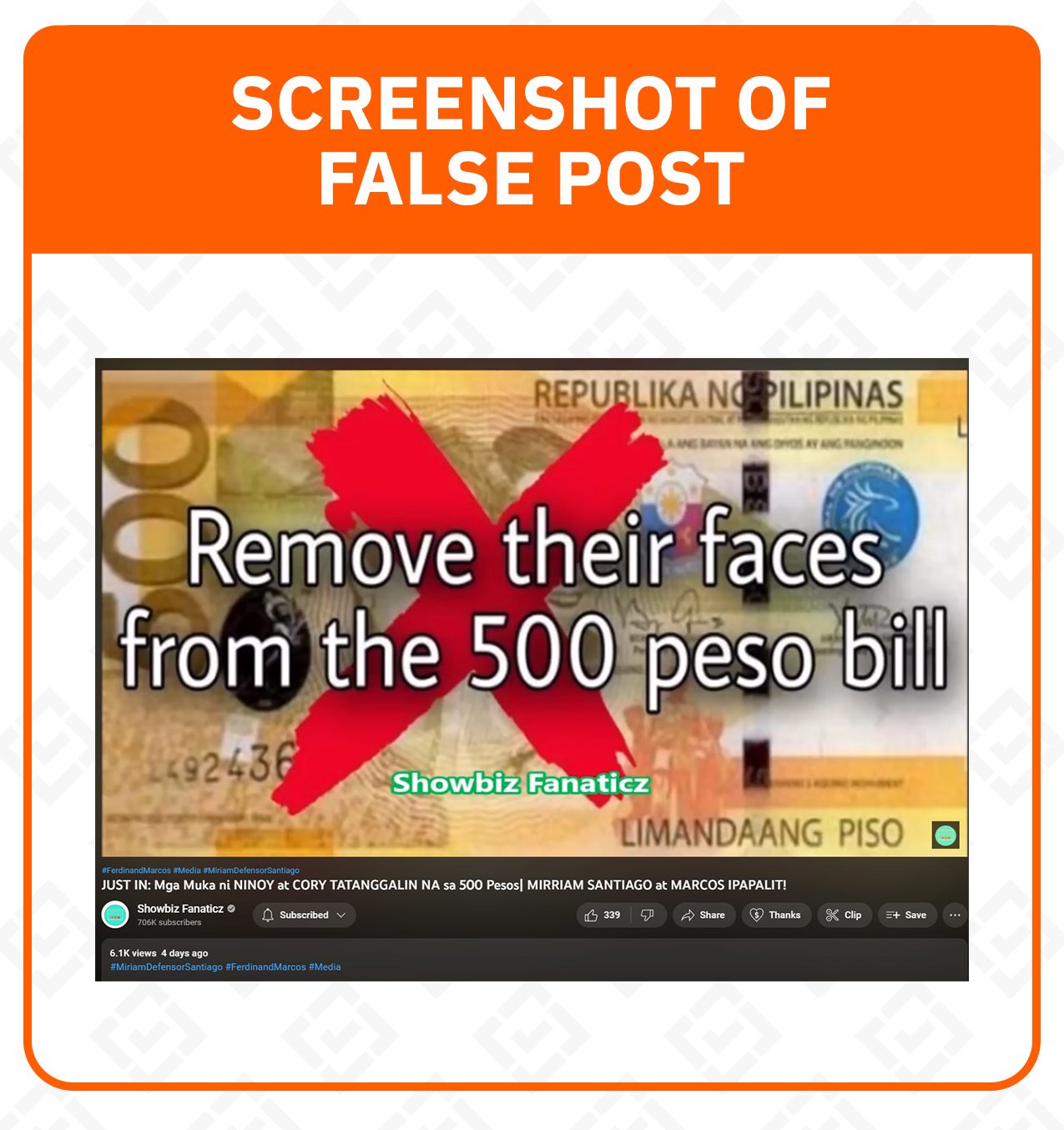 BSP tidak akan mengganti wajah Aquinos dengan Santiago, Marcos dalam uang kertas P500